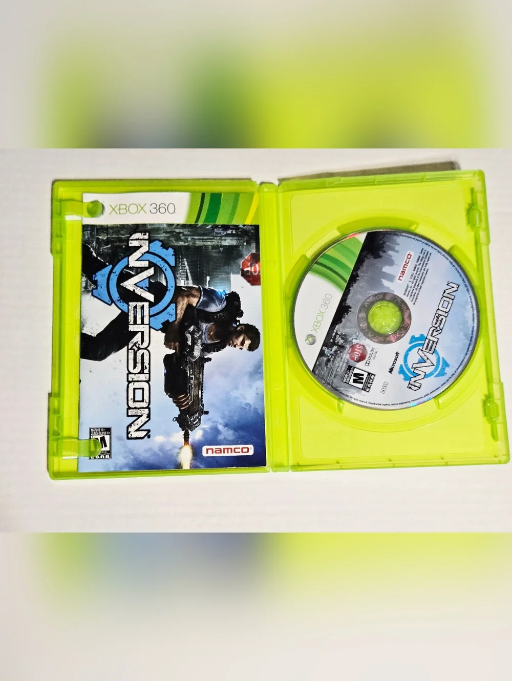 Inversion Xbox 360 Complete CIB Disc Untested (see description)